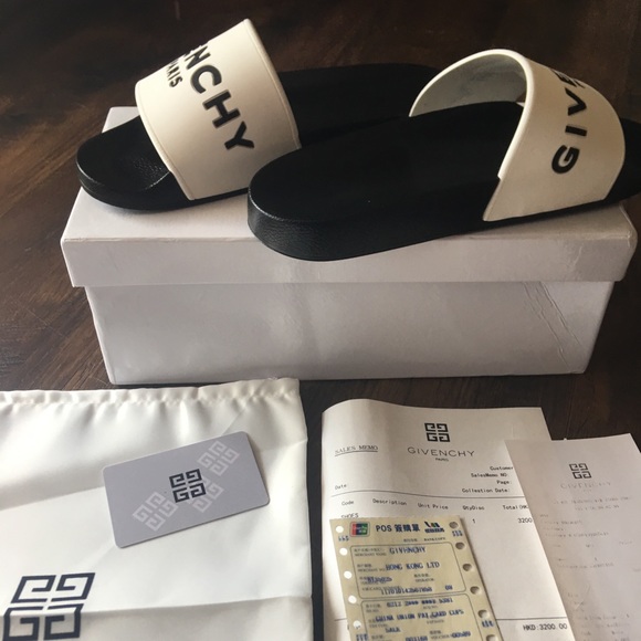 Givenchy Shoes - Givenchy white slides 8
